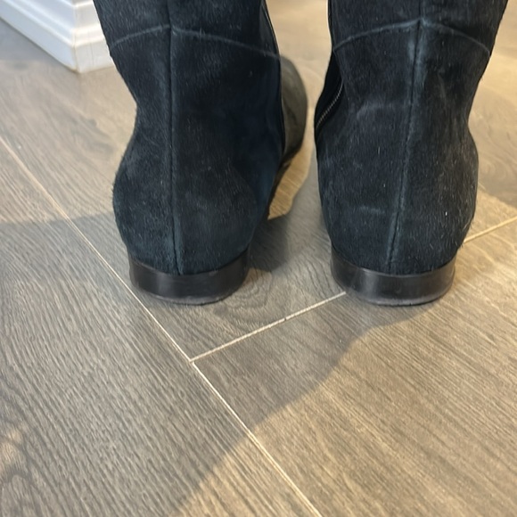 Luca Mode Italy Suede Over the Knee Boots Black, Women’s size 7 - Picture 7 of 14